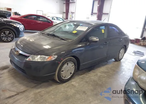 2008 Honda Civic Hybrid from USA, damaged, VIN JHMFA36278S022898